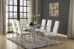 Florian White Side Chair (Set of 2) - Ornate Home