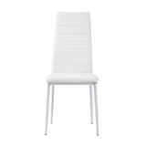 Florian White Side Chair (Set of 2) - Ornate Home