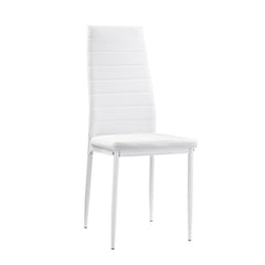 Florian White Side Chair (Set of 2) - Ornate Home