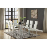 Florian White Side Chair (Set of 2) - Ornate Home