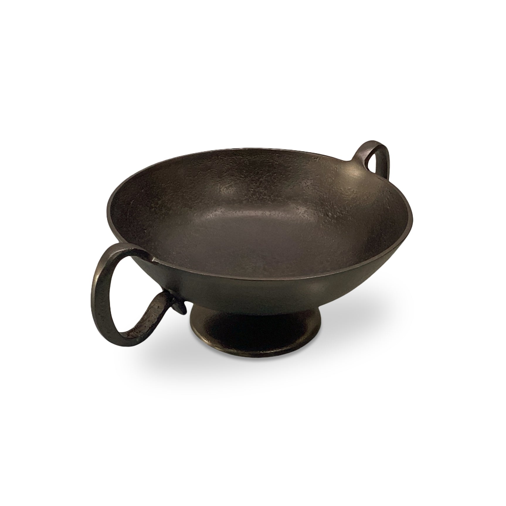 Floris Antique Brass Cast Aluminum Decorative Bowl - Ornate Home