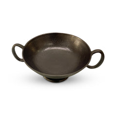 Floris Antique Brass Cast Aluminum Decorative Bowl - Ornate Home