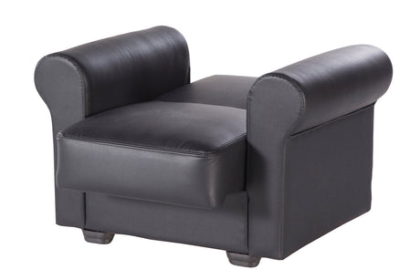 Floris Black Armchair - Ornate Home