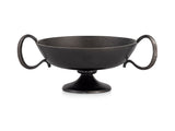 Floris Black Cast Aluminum Decorative Bowl - Ornate Home