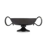 Floris Black Cast Aluminum Decorative Bowl - Ornate Home