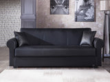 Floris Black Living Room Set - Ornate Home