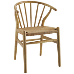 Flourish Natural Spindle Wood Dining Side Chair - Ornate Home