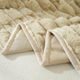 Fluffy Faux Fur Couch Cover Plush Sofa Throw, Warm & Stylish Sofa Protector - Ornate Home