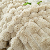 Fluffy Faux Fur Couch Cover Plush Sofa Throw, Warm & Stylish Sofa Protector - Ornate Home