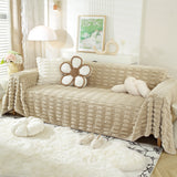 Fluffy Faux Fur Couch Cover Plush Sofa Throw, Warm & Stylish Sofa Protector - Ornate Home