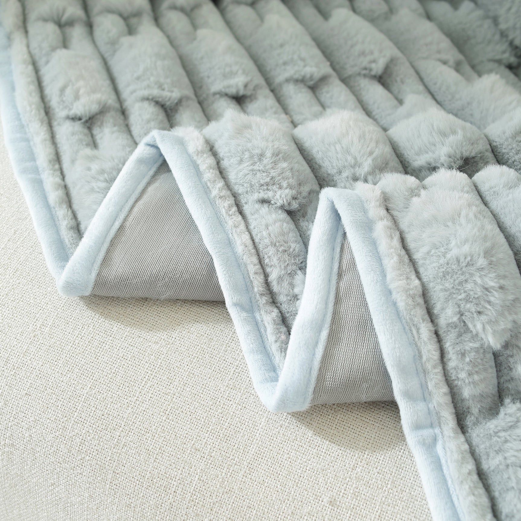 Fluffy Faux Fur Couch Cover Plush Sofa Throw, Warm & Stylish Sofa Protector - Ornate Home
