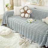 Fluffy Faux Fur Couch Cover Plush Sofa Throw, Warm & Stylish Sofa Protector - Ornate Home