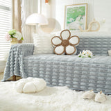 Fluffy Faux Fur Couch Cover Plush Sofa Throw, Warm & Stylish Sofa Protector - Ornate Home
