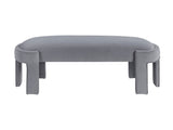 Flux Gray Bench - Ornate Home