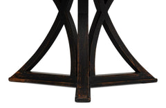 Flying Buttress Black Dining Table - Ornate Home