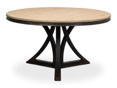Flying Buttress Black Dining Table - Ornate Home