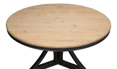 Flying Buttress Black Dining Table - Ornate Home