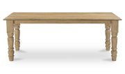 Flynn Natural Rectangle Dining Table - Ornate Home