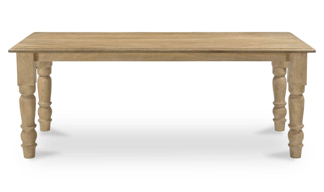 Flynn Natural Rectangle Dining Table - Ornate Home