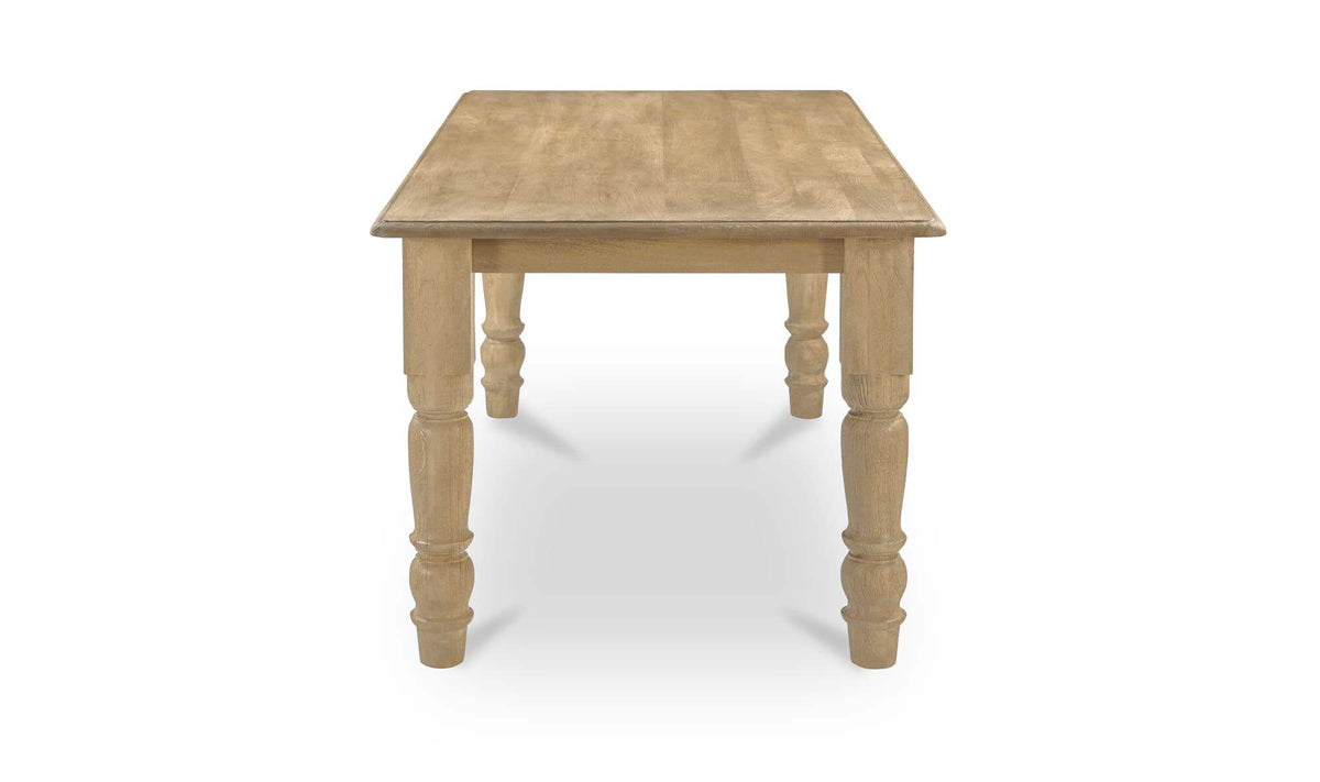 Flynn Natural Rectangle Dining Table - Ornate Home