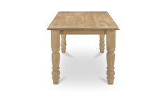 Flynn Natural Rectangle Dining Table - Ornate Home