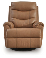 Flynwood Butternut Swivel Glider Recliner (Online Special Price) - Ornate Home
