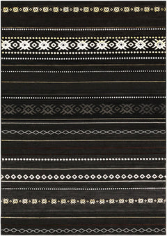 Fogertown Black Western Rug - Ornate Home