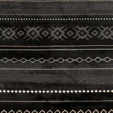 Fogertown Black Western Rug - Ornate Home