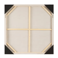 Foggy Morning Black/Blue/White Abstract Art - Ornate Home