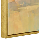 Folded Hills Multicolor Framed Landscape Art - Ornate Home