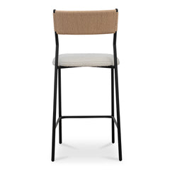 Foley White Counter Stool - Ornate Home