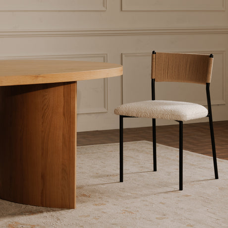 Foley White Dining Chair (Set of 2) - Ornate Home