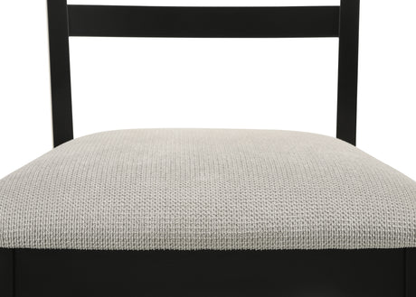 Folio Black/Neutral Dining Set - Ornate Home