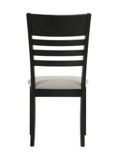 Folio Black/Neutral Dining Set - Ornate Home