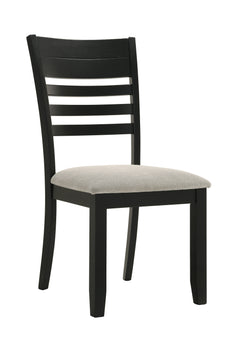 Folio Black/Neutral Dining Set - Ornate Home