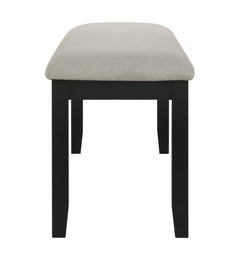 Folio Black/Neutral Dining Set - Ornate Home