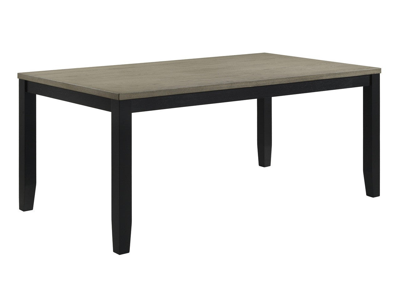 Folio Gray/Black Dining Table - Ornate Home