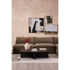 Folke Dark Brown Rectangular Coffee Table - Ornate Home