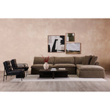 Folke Dark Brown Rectangular Coffee Table - Ornate Home