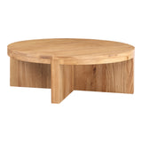 Folke Natural Round Coffee Table - Ornate Home
