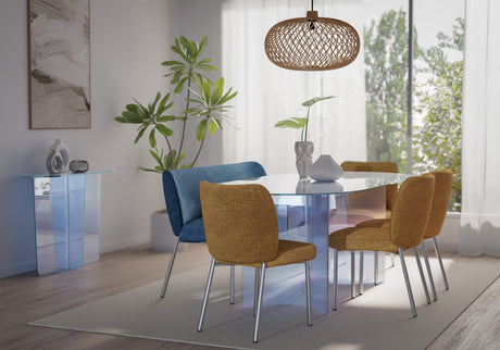 Fomo Azure Upholstered Bench - Ornate Home