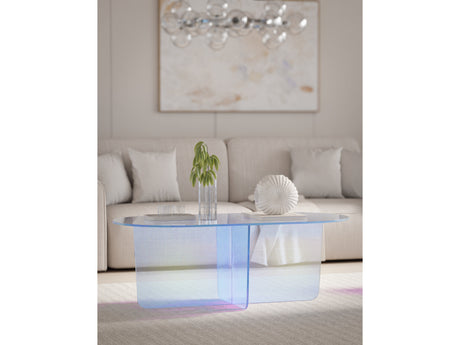 Fomo Iridescent Glass Coffee Table - Ornate Home