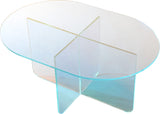 Fomo Iridescent Glass Coffee Table - Ornate Home