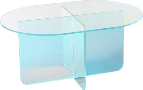 Fomo Iridescent Glass Coffee Table - Ornate Home