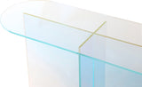 Fomo Iridescent Glass Console Table - Ornate Home