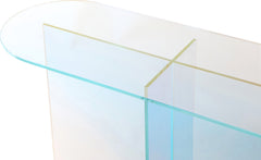 Fomo Iridescent Glass Console Table - Ornate Home