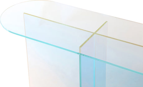 Fomo Iridescent Glass Console Table - Ornate Home