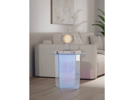 Fomo Iridescent Glass Large End Table - Ornate Home
