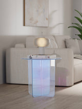 Fomo Iridescent Glass Large End Table - Ornate Home