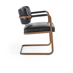 Fonda Black Dining Chair - Ornate Home